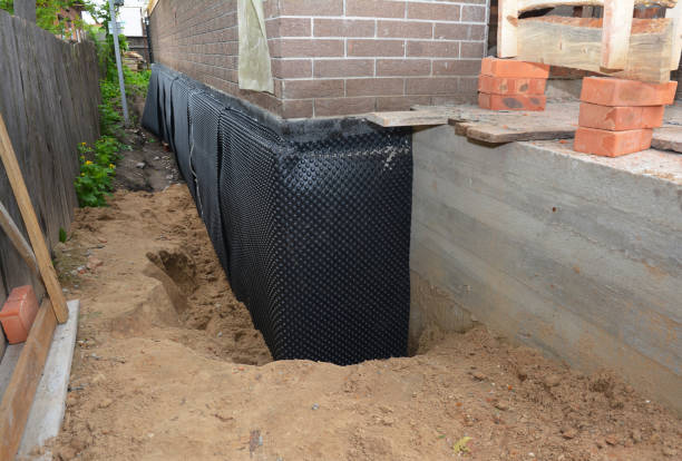 Happy homeowners after waterproofing job in South Bound Brook
